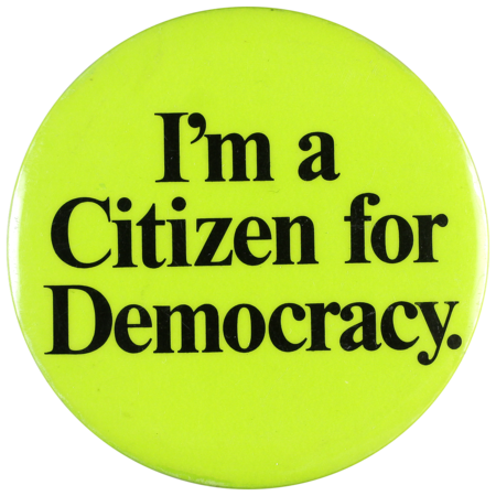 I’m a Citizen for Democracy