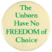 The unborn have no freedom of choice